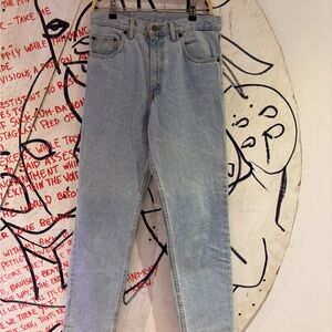 Vintage 90s Arizona Relaxed Fit Light Wash Jeans Made In USA 31x32